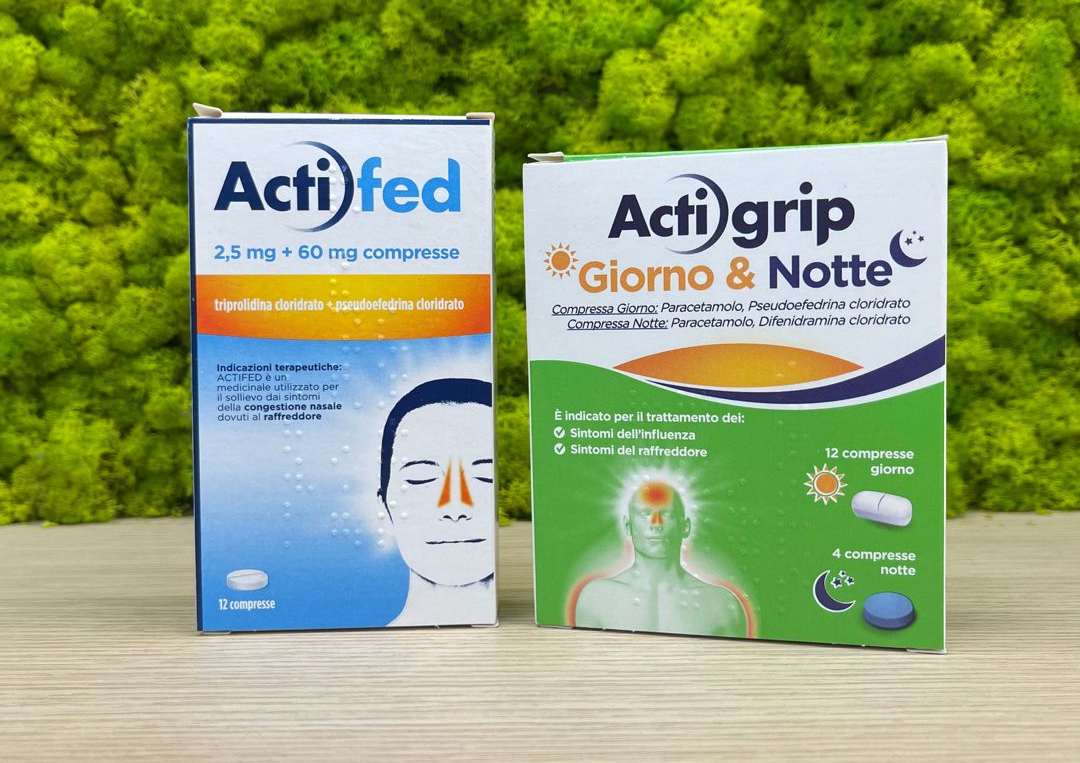 Actigrip e Actifed: quali sono le differenze