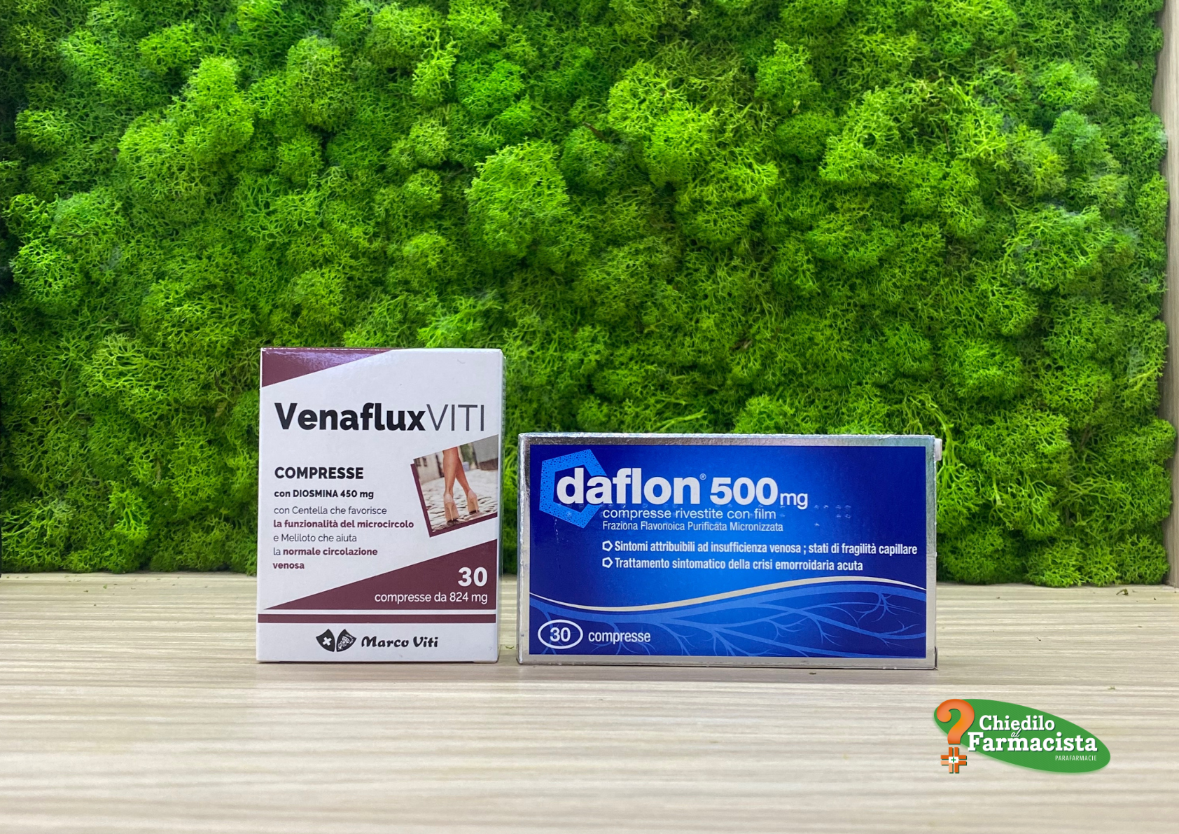 Venaflux Viti e Daflon 500mg: a cosa servono? cosa contengono?