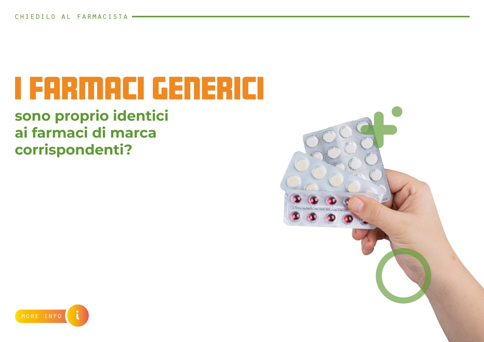 I farmaci generici sono uguali ai farmaci di marca?