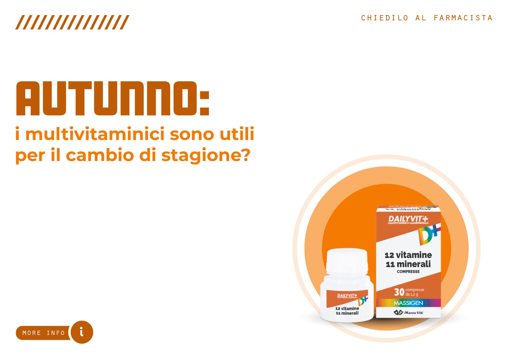 Autunno: i multivitaminici sono utili per affrontare il cambio di stagione