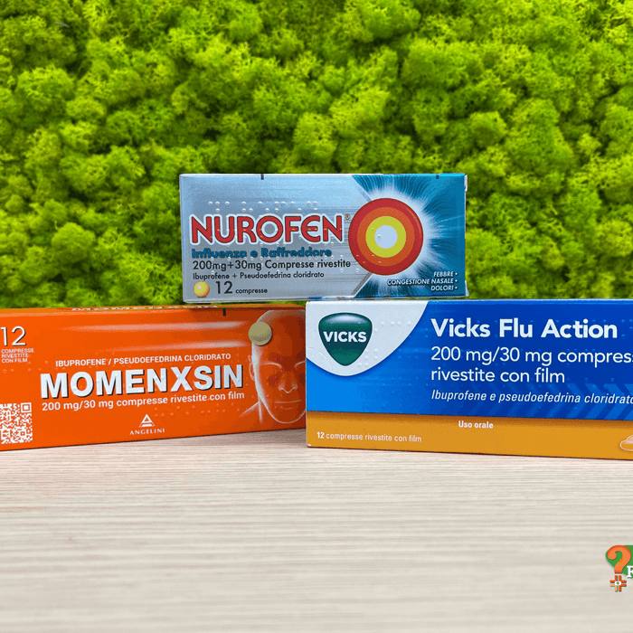 Nurofen Influenza e Raffreddore Momenxsin o Vicks Flu Action?