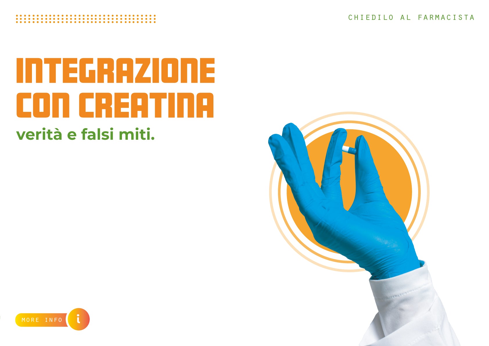 Creatina: cosa è e quando integrarla