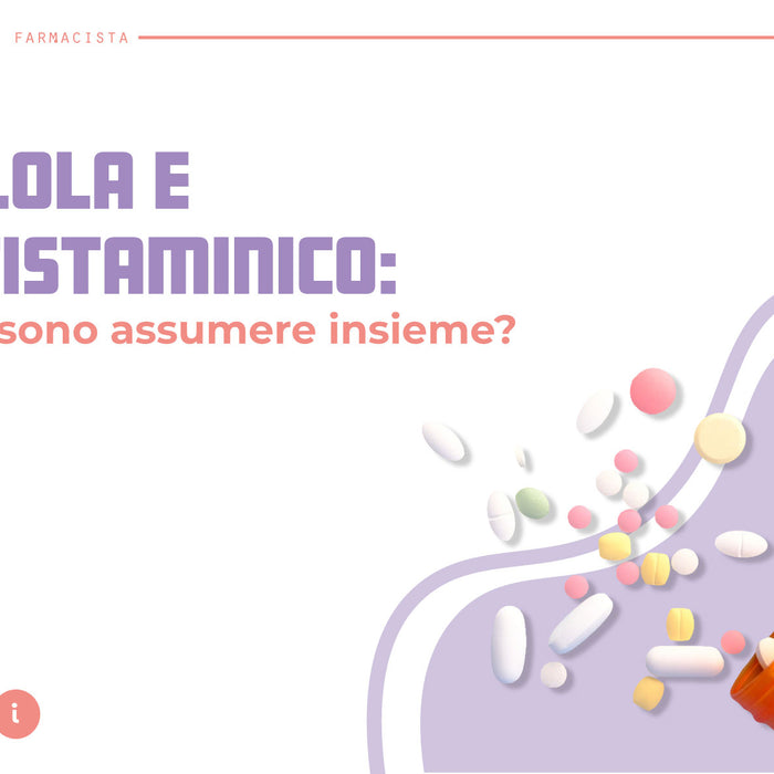 Pillola e Antistaminico: si possono assumere insieme?