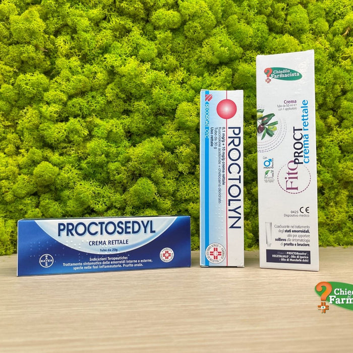 Proctolyn Proctosedyl Fitoproct: quale utilizzare in caso di emorroidi