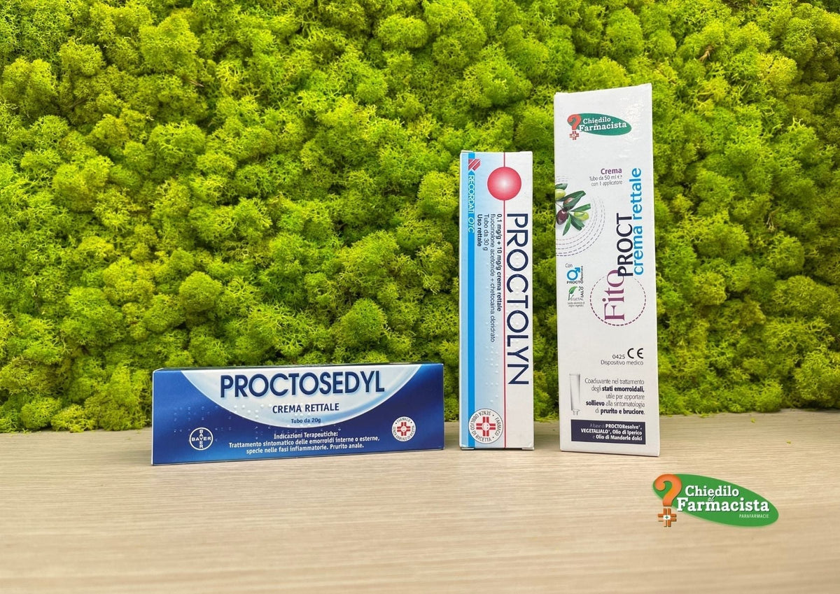 Proctolyn, Proctosedyl, Fitoproct: quale utilizzare in caso di emorroi ...