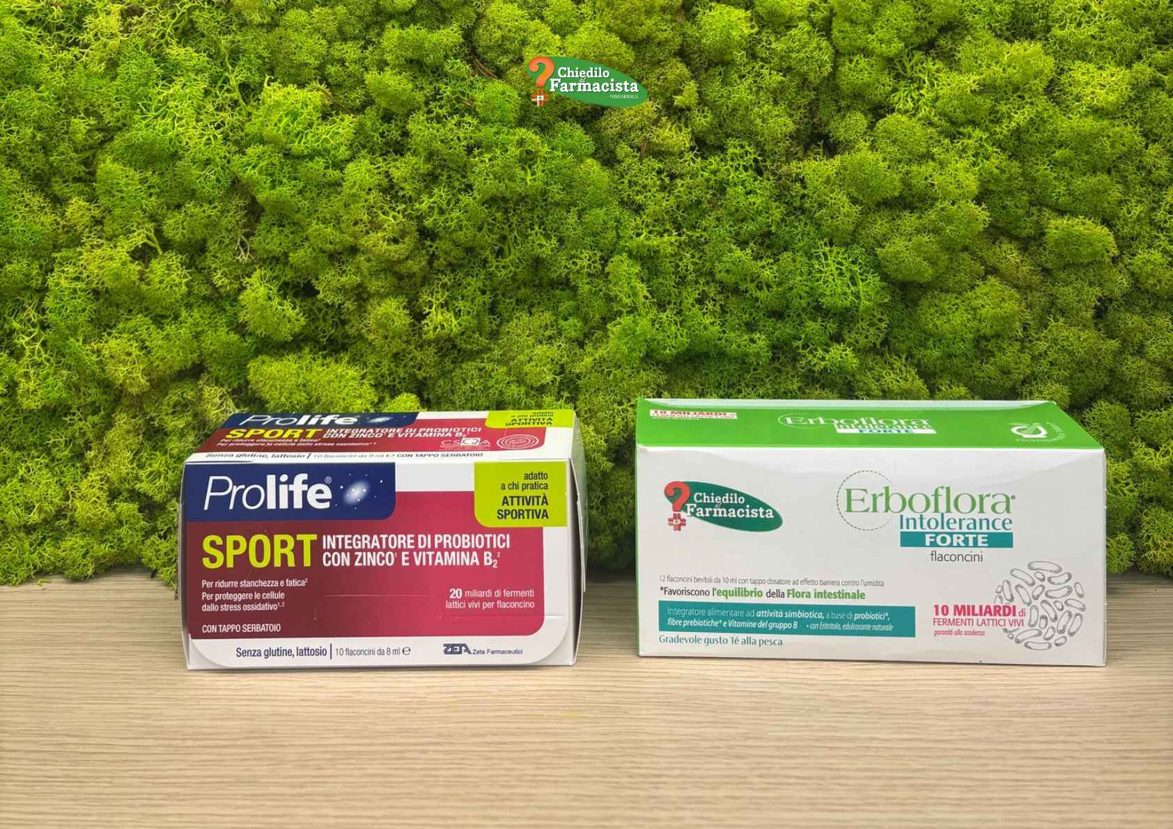 Prolife Forte e Erboflora Intolerance Forte: fortifica il tuo intestino debilitato dagli stress quotidiani.