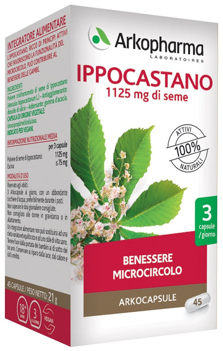 Arko capsule ippocastano 45 capsule