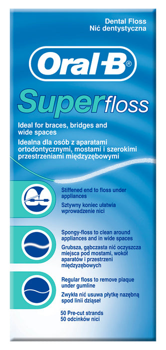 Oralb superfloss filo interden