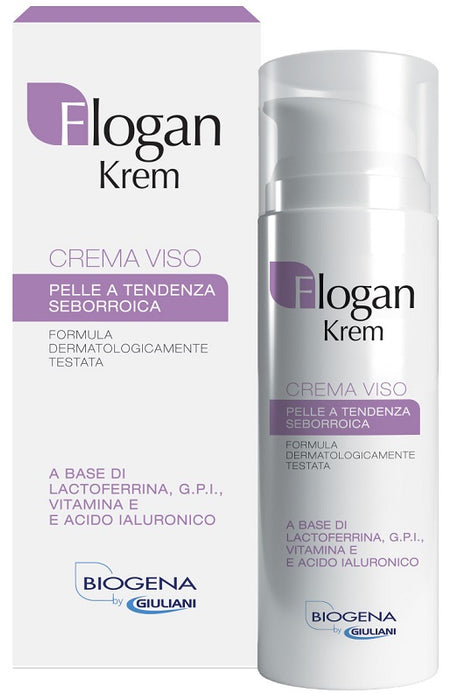Flogankrem crema viso pelle tendenza seborroica 50 ml