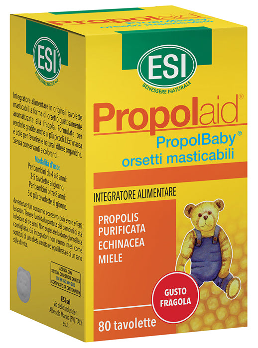 Esi propolaid orsetti junior 80 tavolette