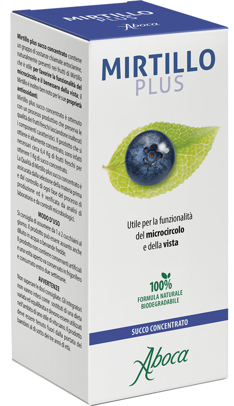 Mirtillo plus succo concentrato 100 ml