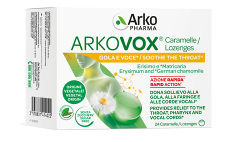 Arkovox menta/eucalipto 24 caramelle