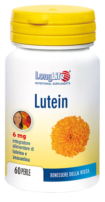 Longlife lutein 60 perle di gelatina da 400 mg