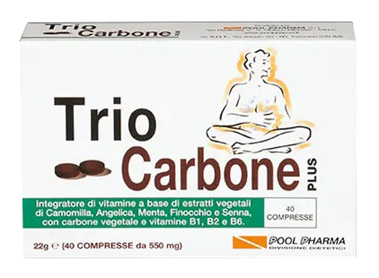 Triocarbone plus 40cpr