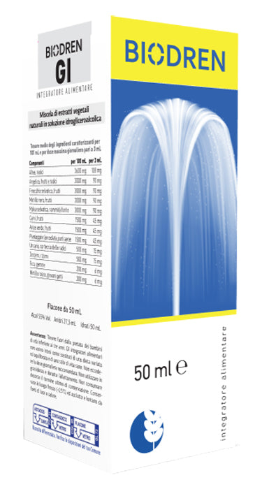 Biodren gi soluzione idroalcolica 50 ml