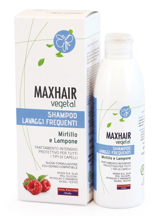 Maxhair vegetal shampoo lavaggi frequenti 200 ml
