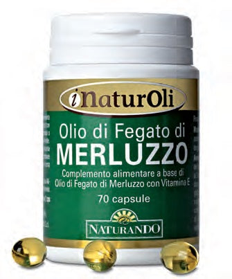 Naturoli olio di fegato di merluzzo 70 capsule molli