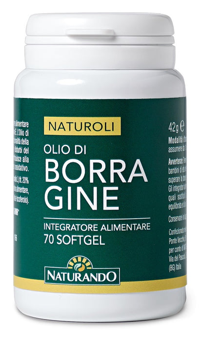 Naturoli olio di borragine 70 softgel