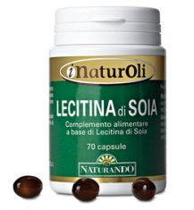 Naturoli lecitina di soia 70 capsule