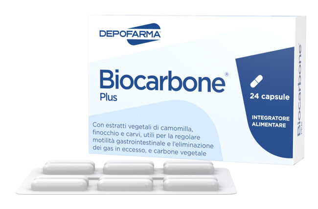 Biocarbone plus 24 capsule
