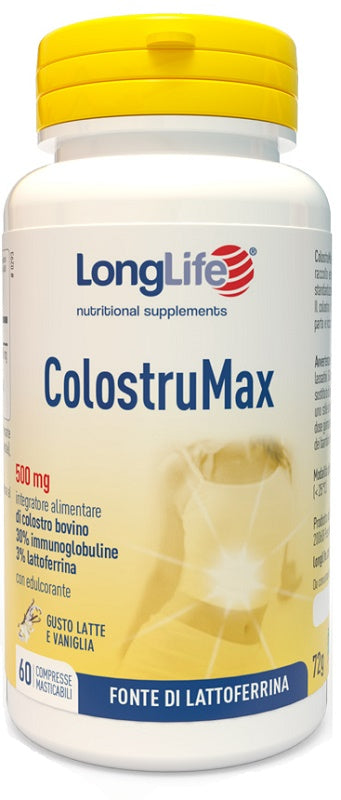Longlife colostrumax 60 compresse masticabili