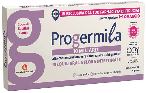Progermila 10 miliardi 6 flaconcini 10 ml