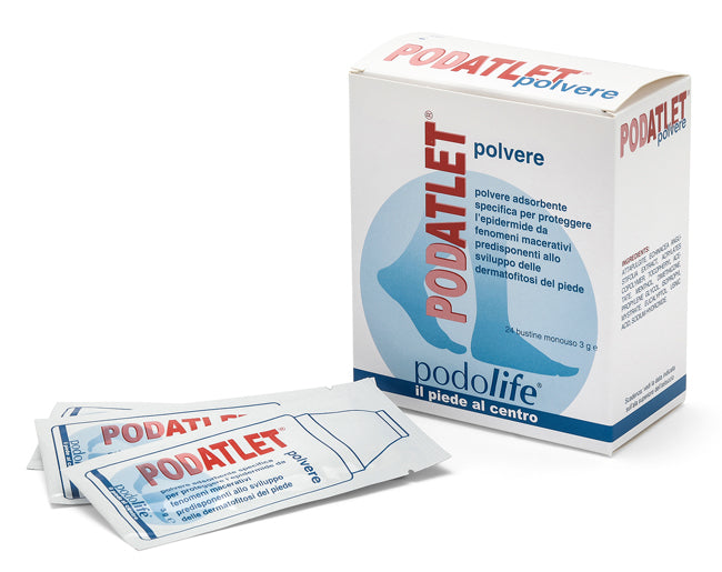 Podatlet polvere piedi 24 bustine