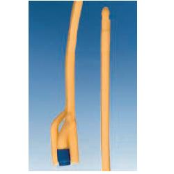 Catetere foley medical uretrale a 3 vie 5/15cc ch22 in lattice siliconato 10 pezzi