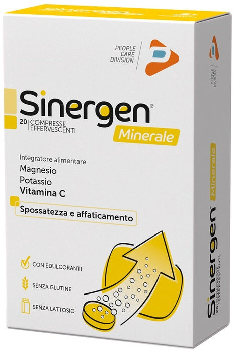 Sinergen minerale limone 20 compresse effervescenti