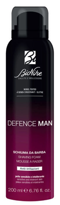 Defence man schiuma da barba 200 ml