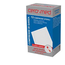 Garza idrofila ceroxmed 36x40 in cotone 12 pezzi