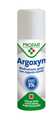 Argoxyn medicazione spray argento ionico 2,5% 125 ml