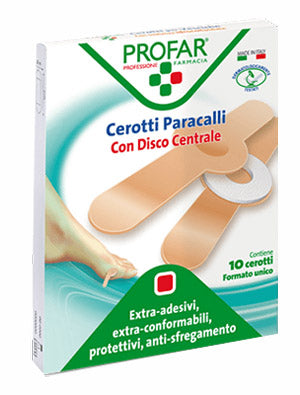 Cerotto paracalli profar 7x1,2 cm 10 pezzi