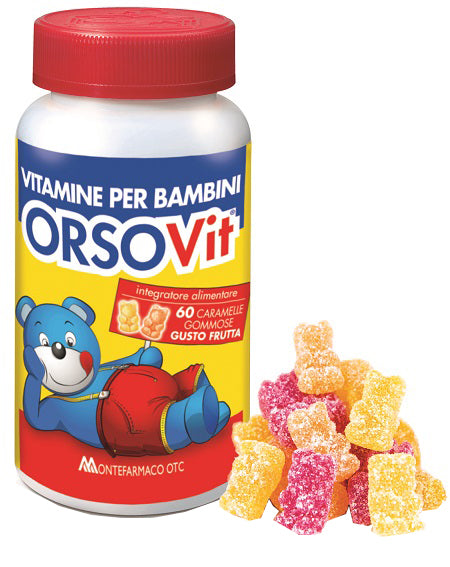 Orsovit caramelle gommose vitamina bb senza glutine 60 pezzi