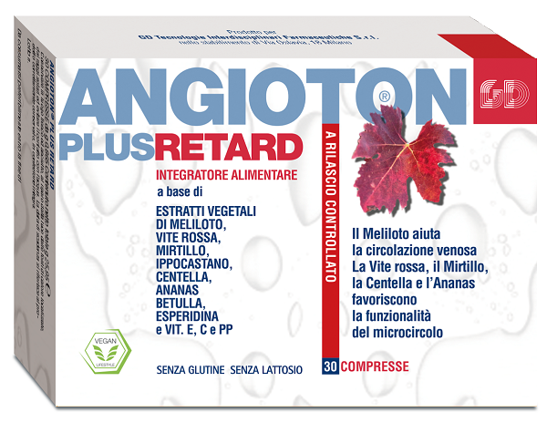 Angioton plus retard 30 compresse