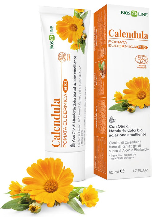 Biosline calendula pomata eudermica bio 50 ml