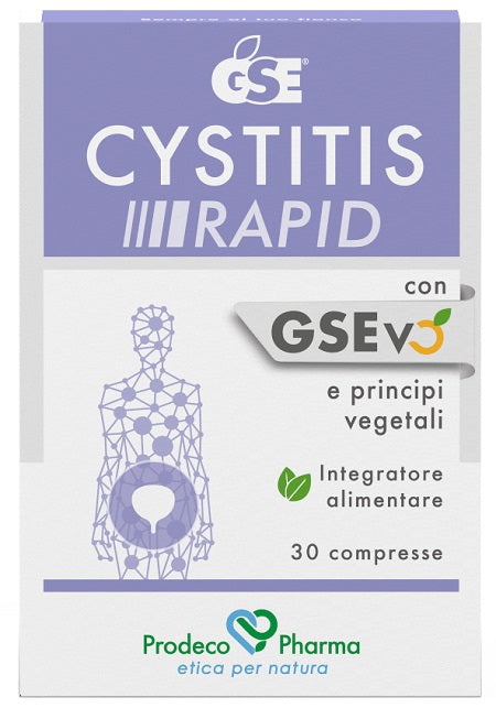 Gse cystitis rapid 30 compresse