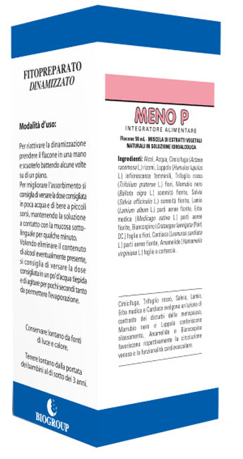 Meno p soluzione idroalcolica 50 ml