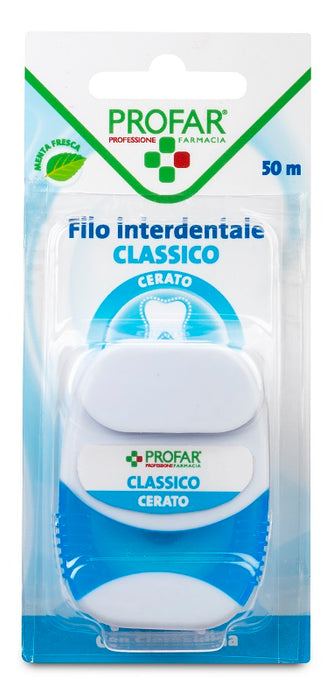 Filo interdentale con clorexidina 50 m profar