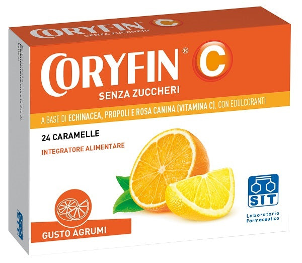 Coryfin c senza zucchero agrumi 48 g