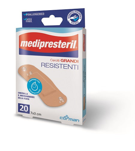 Cerotti assortiti medipresteril resistenti 40 pezzi