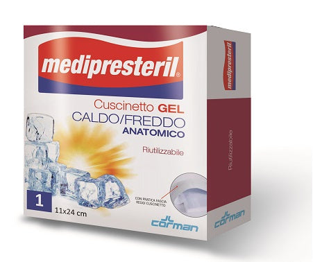 Medipresteril cuscinetto caldo/freddo anatomico 11x24cm riutilizzabile