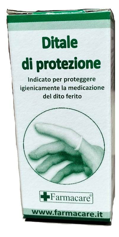 Ditale di protezione curvo misura 3 in lattice