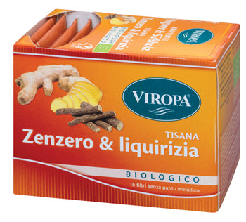Viropa zenzero & liquirizia 15 bustine