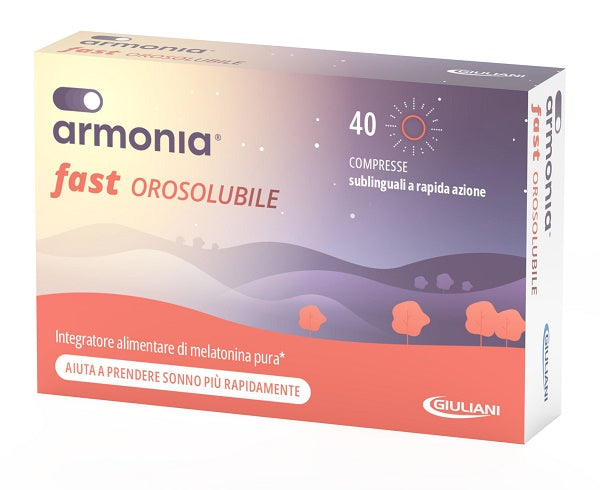 Armonia fast orosolubile 40 compresse