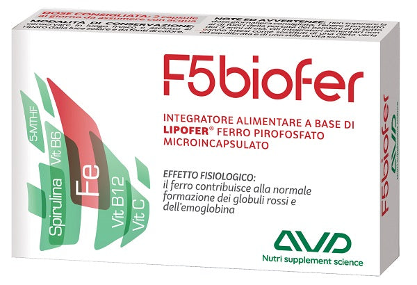 F5 biofer 30 capsule blister 14,8 g