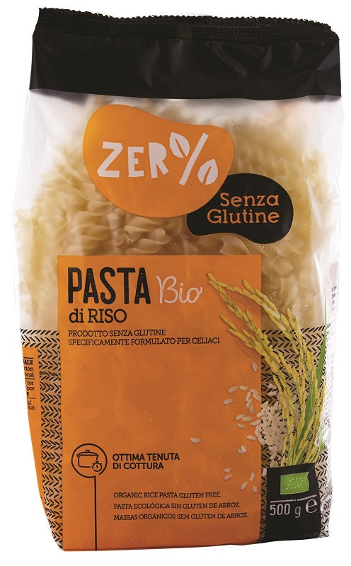 Zero% glutine pasta riso fusilli senza glutine bio 500 g