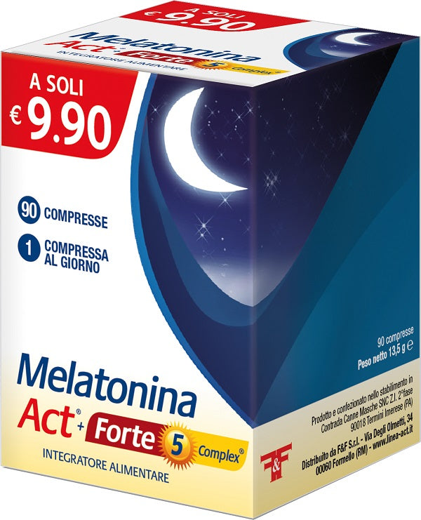 Melatonina act+forte 5 complex 90 compresse