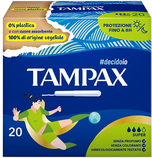 Tampax blue box super 20 pezzi