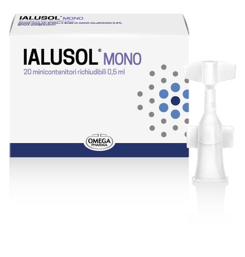 Ialusol mono gocce oculari 20 flaconcini 0,5 ml